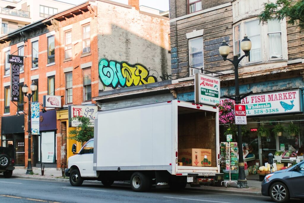 26-foot box truck used by Arizona commercial delivery business