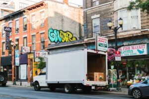 26-foot box truck used by Arizona commercial delivery business