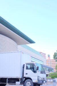 commercial box truck used by an Arizona business